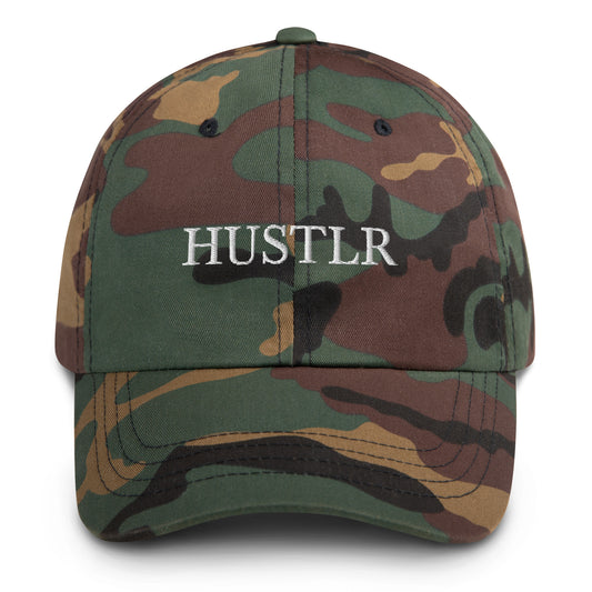 HUSTLRS Camo "Dad" hat